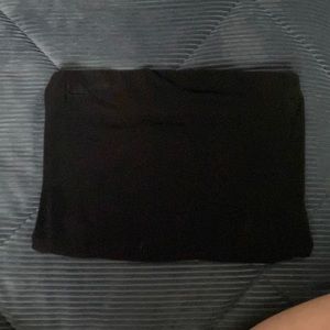 Strapless black bodysuit from charlotte russe